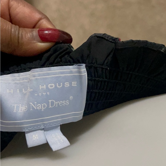 Hill House Black Floral Women’s off the shoulder Dress - Picture 6 of 7